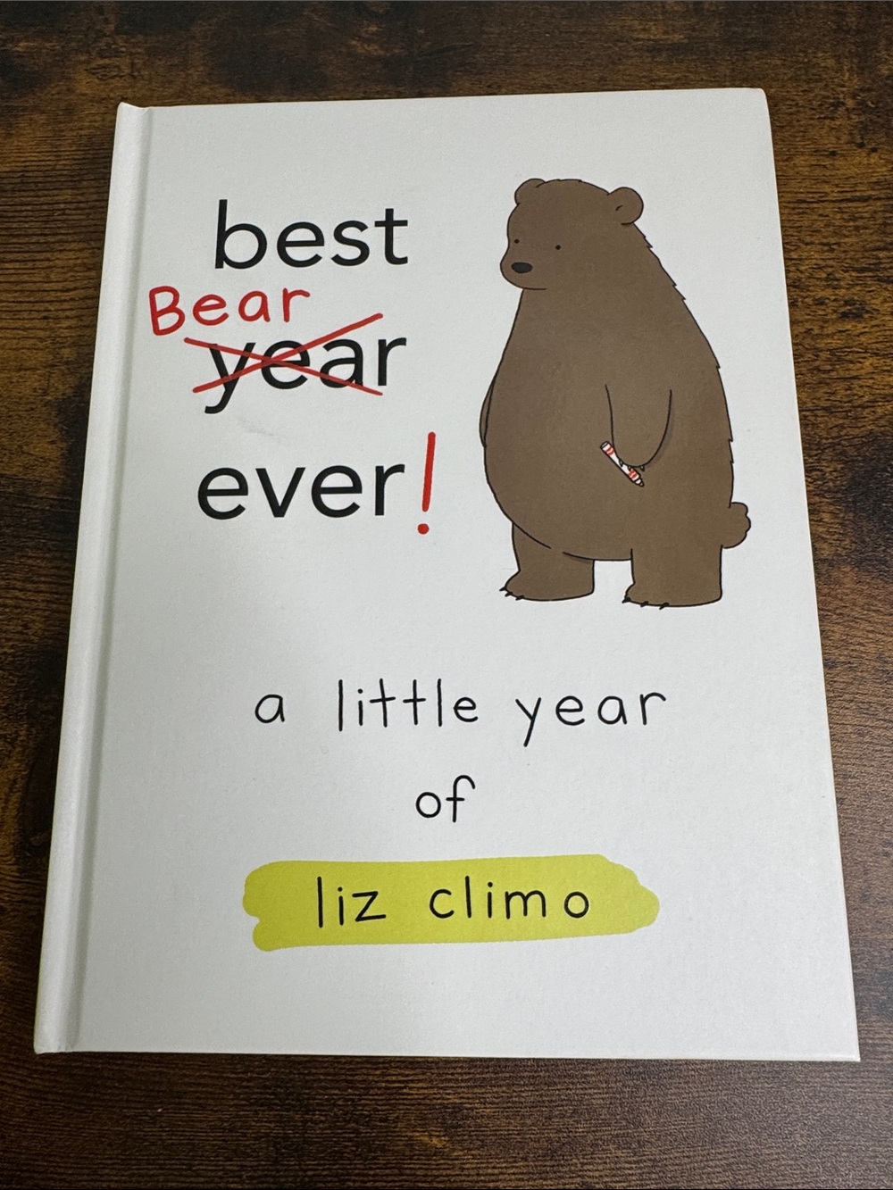Best Bear Ever! Graphic Hard Cover Book - Humor by Liz Climo